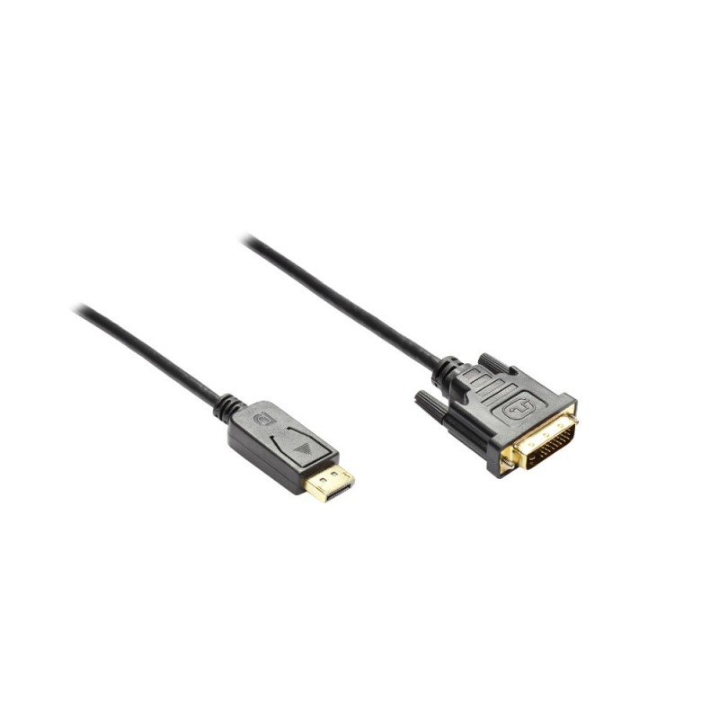 Good Connections Anschlusskabel 2m DisplayPort a DVI-D Nero